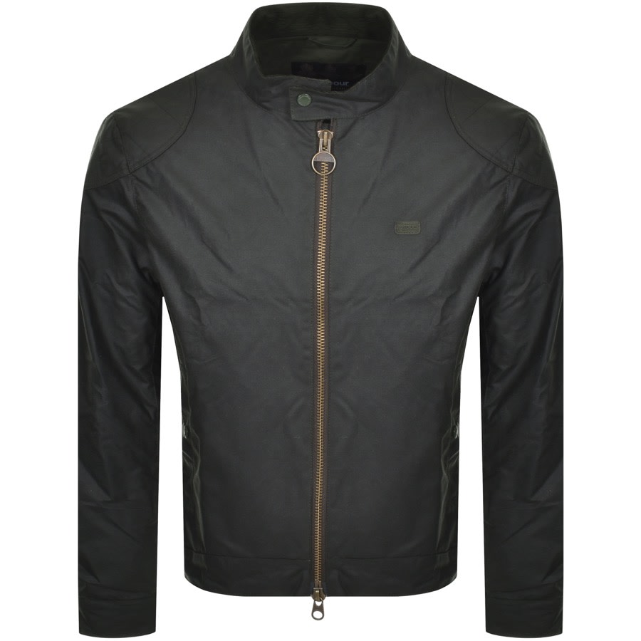 Alternative Image for ProductBarbour International Stone Wax Jacket Khaki1